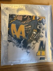 SANA AA RIPPING SKELETON TEE SHIRT XL MICHIGAN ANN ARBOR STREETWEAR