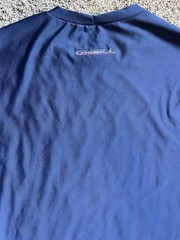 Oneill 50+ UV T-Shirt Mens 3XLT Slim Fit Blue Water Sun Shirt Long Sleeve
