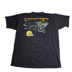 Vintage Starter Green Bay Packers Leader of The Pack Mike Holmgren Shirt Large