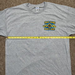 UNITED STATES MARINES T-Shirt Men’s XL Gray These Colors Don’t Run Graphic USMC