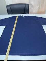 Gildan Men’s T-Shirt Heavy Cotton Short Sleeve Plain Blank Navy Tee Sz 2XL New