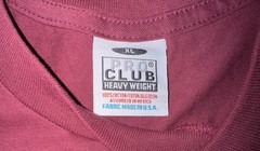 PRO CLUB HEAVYWEIGHT SOLID CREW NECK TSHIRT SIZE XL MENS