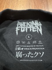 Rucking Fotten Monster Squad Horror Movie Japanese Promo Long Sleeve Shirt L