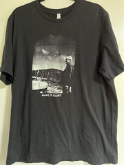 No Brand Tshirt Quote: “Make It Count” With Some Guy Graphic on Bella Canvas Tee