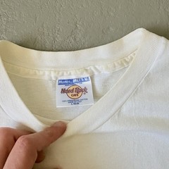 Vintage 1980’s Single Stitch Hard Rock Chicago Graphic Tee Shirt – Large