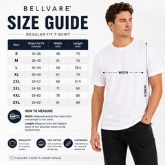 Bellvare Mens Plain Cotton Short Sleeve Tee Casual T Shirt 3 5 Pack Crew Neck