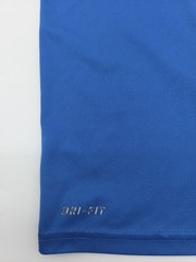 Swim Miami Nike T-Shirt Men Large Graphic Print Blue UPF 40+..#45917