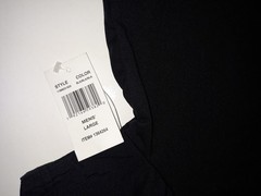 32 Degrees Cool Men’s 3 Pack Short Sleeve Crew Neck Shirt Black Size LARGE NEW