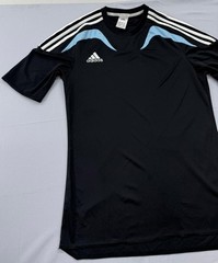 Adidas Soccer Jersey Mens Black Climalite Size S Squadra17