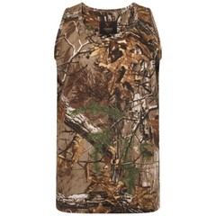 Mens Big Plus King Size All Over Jungle Print Cotton Summer Jersey Vest 2XL- 8XL