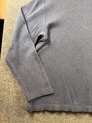 Banana Republic Shirt MenS XL Blue Thermal Pullover Ribbed 90s Vintage Cotton