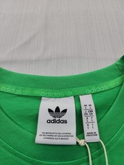New Men’s Adidas Trefoil Essentials Tee Shirt Size Large Mens Energy Green