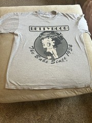 betty boop vintage t shirt 2x m58 Light Pink Stains As Shown Appears To Be Paint