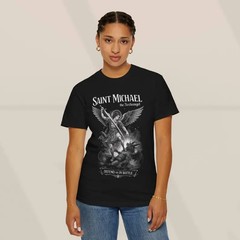 Saint Michael The Archangel Shirt for Men, Christian Men Shirts