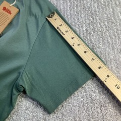 Fjallraven 1960 Logo T-shirt Mens Patina Green Organic Cotton Tee Size L NWT