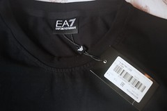 EMPORIO ARMANI Black T-shirt EA Men’s Tshirt Size.: M L XL XXL XXXL New
