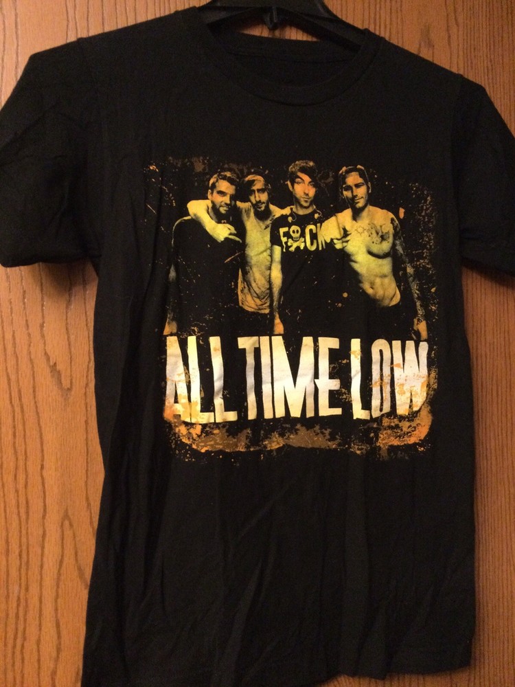 All Time Low – Fall Tour 2013. Black Shirt. No Tag.