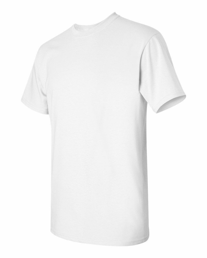 Men’s100% Cotton Lay Flat Collar Blank T-Shirt S