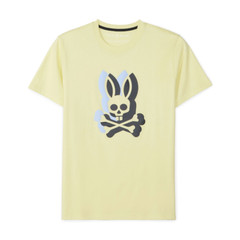 *NEW* Men Psycho Bunny Groves Graphic Tee LUMINARY GREEN (B6U608C200 336)