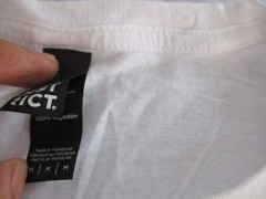 District Concert Tee ONE ICN FHR white t shirt sz m