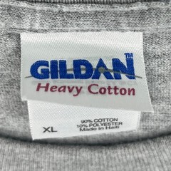 Virginia Cavaliers Mens XL Gray Gildan Graphic T-Shirt Short Sleeve Heavy Cotton