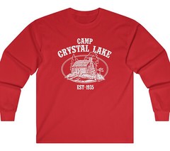 CAMP CRYSTAL LAKE Friday 13th Voorhees – Long Sleeve T / Crewneck Fleece