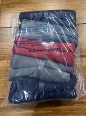 Gildan Men’s Crew T-Shirts Multipack Style G1100 NavyCharcoalCardinal Red L