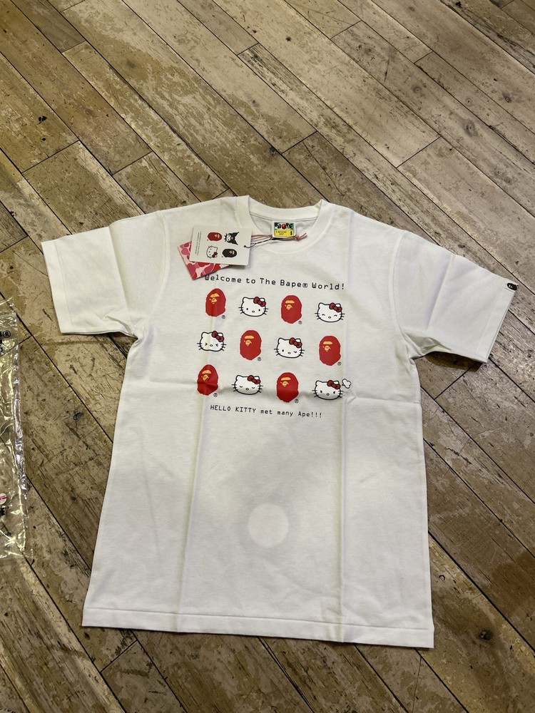 Size S – A Bathing Ape X Hello Kitty Collaboration Limited Edition