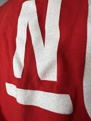 Outrank Men’s Red Streetwear Trust NUN Graphic Shirt Size XL