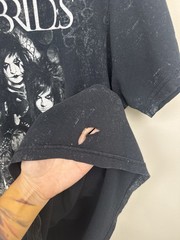 Vintage Black Veil Brides Y2K Rare Bay Island Emo Band Rock Graphic Tee Shirt Lg