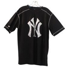 NY Graphic Yankees Logo T-Shirt New York Unisex Short Sleeve Large