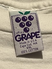Vintage Soft As Grape Floral Art Shirt Unisex XXL 90s Flowers Water Color Single