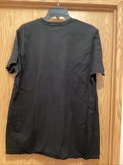 Peace Sign Teach Peace XL Black T Shirt