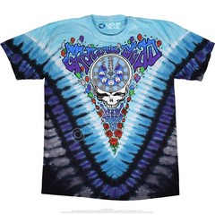 [Limited Edition] Vintage Grateful Dead Midnight Hour Tie-Dye T-Shirt Liquid Blu
