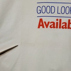 Vintage Promo Philips Flat Panel Monitors Thin Good Looking Available XL Shirt