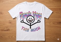 Gildan Ultra Cotton Unisex L Crew Neck Short Sleeve Funny Bear Graphic Tee