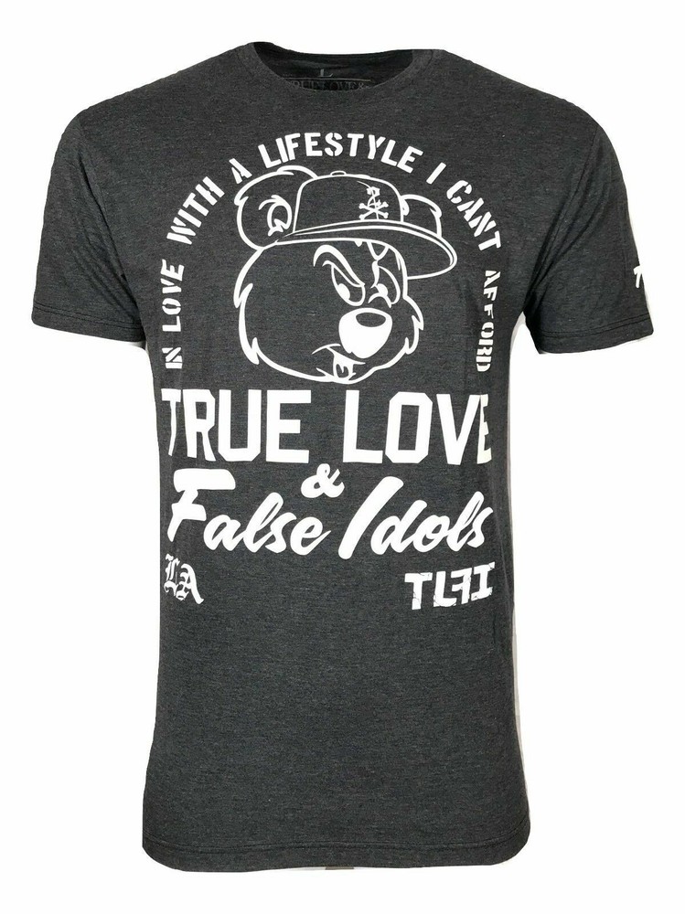 TRUE LOVE BASEBALL T-Shirt Life Style False Idols Men’s Los Angeles T-Shirt