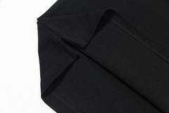 Prada Men’s black round-neck short-sleeved shirt size XXL