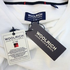 Woolrich Shirt White S Mens Summer Casual Top Cotton Basic New