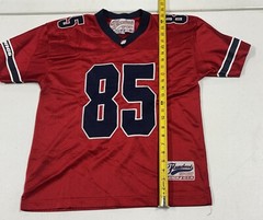 Vintage 90s JNCO Flamehead 85 Jersey Size Youth Large(measurements In photos)