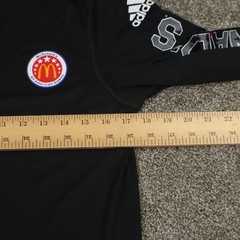 adidas x McDonalds All American Shirt Mens Small Black Long Sleeve Creator Tee