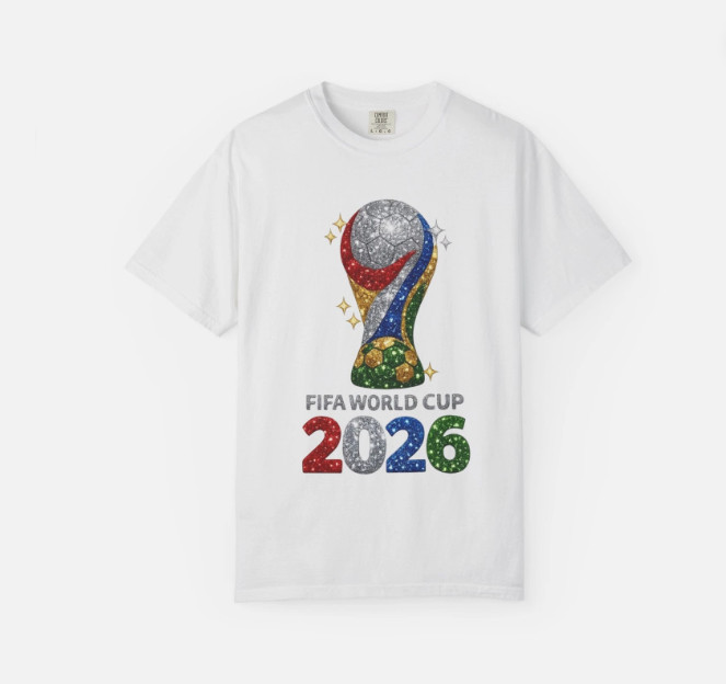 FIFA World Cup 2026 Trophy T-shirt | Soccer World Cup Tee