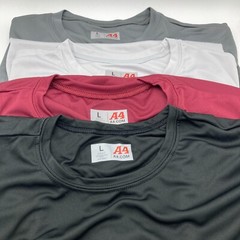 A4 Men’s 4 Pack Cooling Performance T-Shirt Workout Running Dri-Fit Athletic