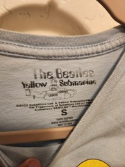 Men’s T-shirt – The Beatles – Yellow Submarine – Blue – Size Small