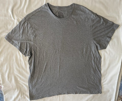 Men’s Alfani Short Sleeve Tee Shirt Size 2XL Gray