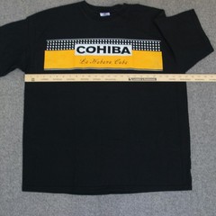 Cohiba Cigars T Shirt 2XL Havana Cuba Tobacco Smoke J&J Cabo Cigar VTG Y2K Tee