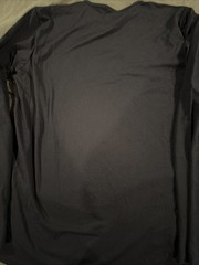NWOT Cuts AO Men’s XL Long Sleeve Crew Curve-Hem Black Tee- $64 Retail!