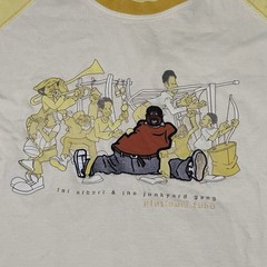 Vintage FUBU Fat Albert Junkyard Gang Tee Mens XL Y2K Hip Hop