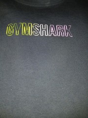 Gymshark Men’s XXL T Shirt Graphic Print Double Sided Work Out Gym Weight