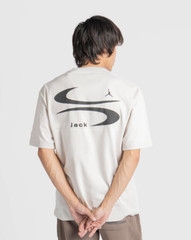 Nike Air Jordan x Travis Scott Jack T-Shirt Light Bone Men’s Size M (DZ5510-072)